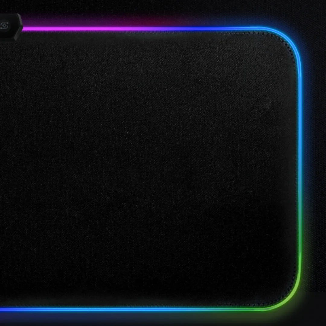 RGB Gaming-Mauspad Großformat mit LED-Beleuchtung
