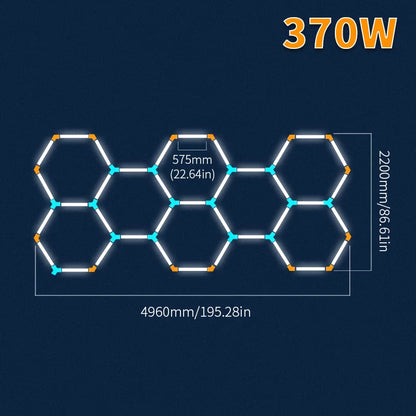 Hexagon LED Deckenbeleuchtung