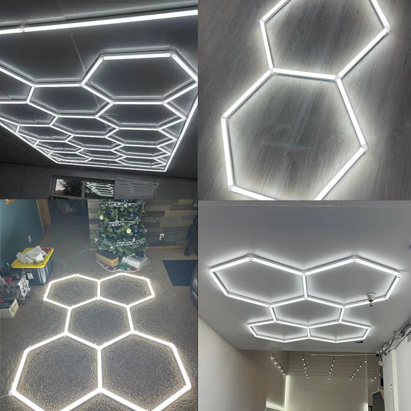 Hexagon LED Deckenbeleuchtung