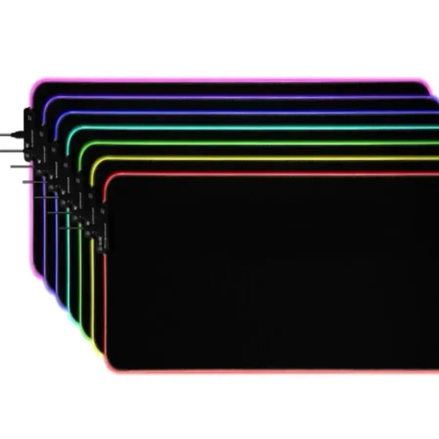 RGB Gaming-Mauspad Großformat mit LED-Beleuchtung