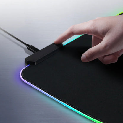 RGB Gaming-Mauspad Großformat mit LED-Beleuchtung