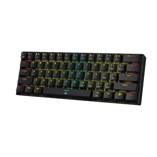 60% RGB Gaming-Keyboard (61 Tasten, kabelgebunden)